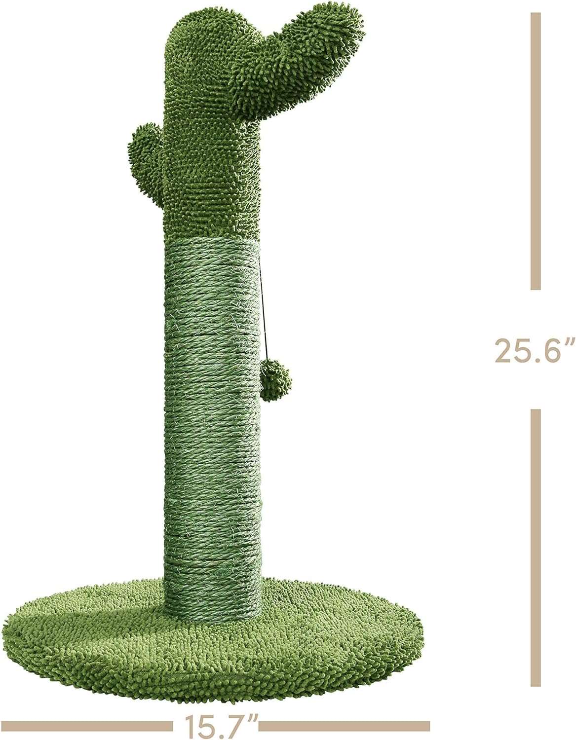 Cat Scratching Post with Teaser Ball