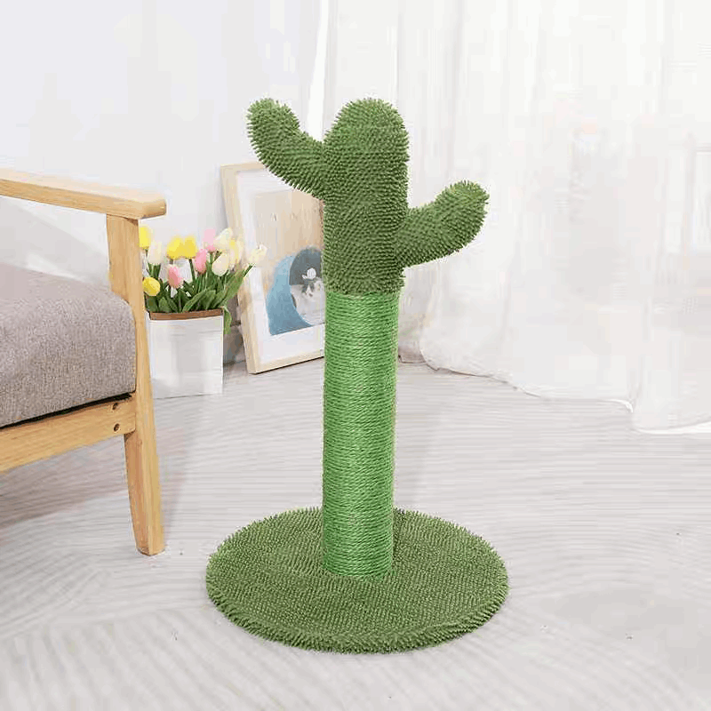 Cat Scratching Post with Teaser Ball